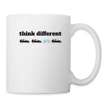 Cyclists, Cycling - Mug - white - Right