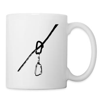 Seil + Expressschlingen - Tasse - Weiß - Rechts