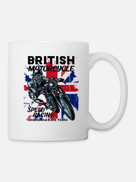 Motorcycles - Mug blanc - blanc