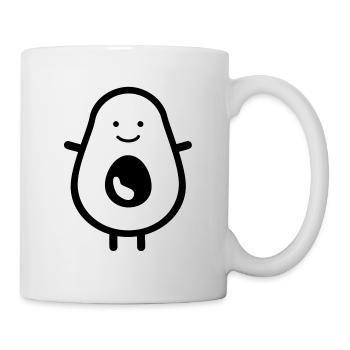avocat - Mug blanc - blanc - Droite