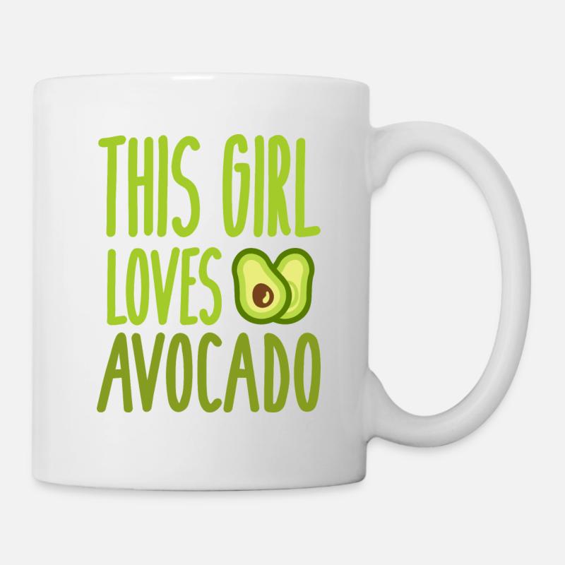 Avocado - Tasse - Weiß