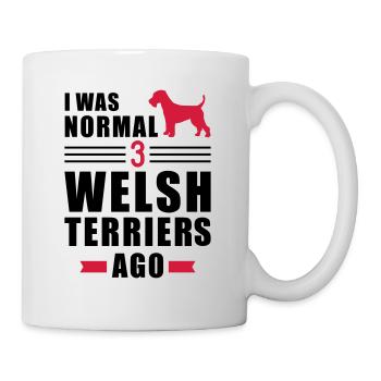 Welsh Terrier - Mug - white - Right