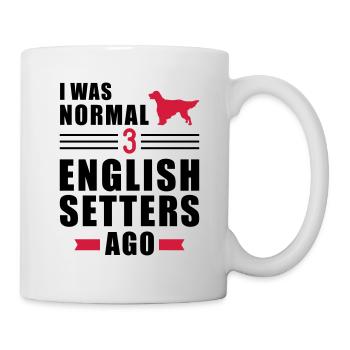 English setter - Mug - white - Right