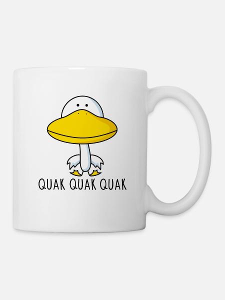 Funny duck - Mug - white