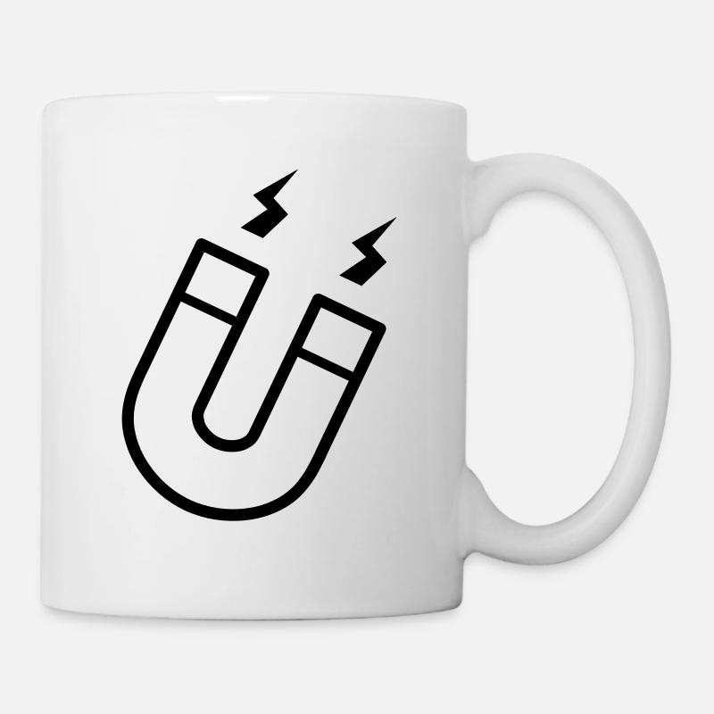 Aimant - Mug blanc - blanc