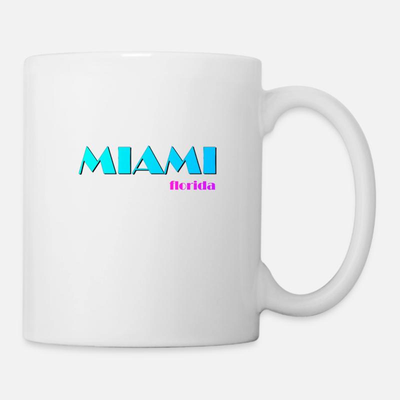 Miami - Mug blanc - blanc