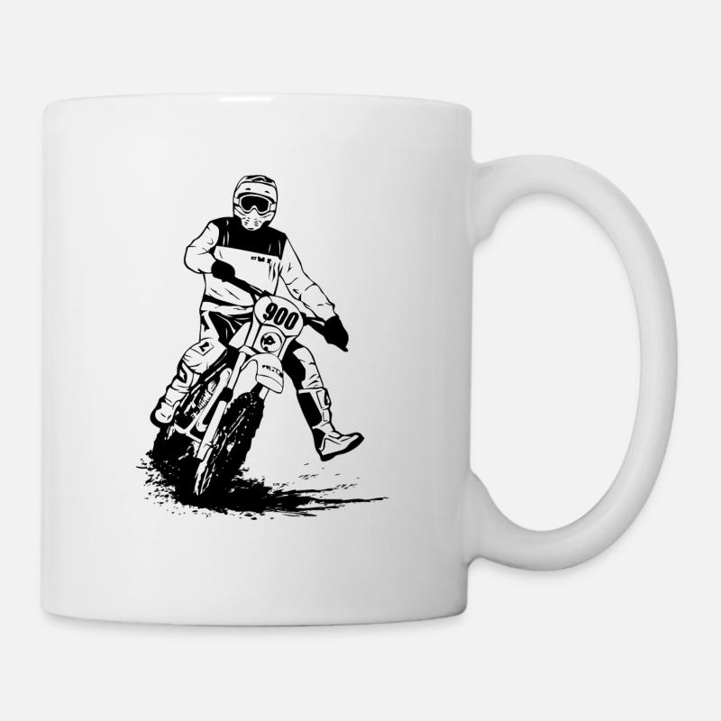 Enduro - Mug blanc - blanc