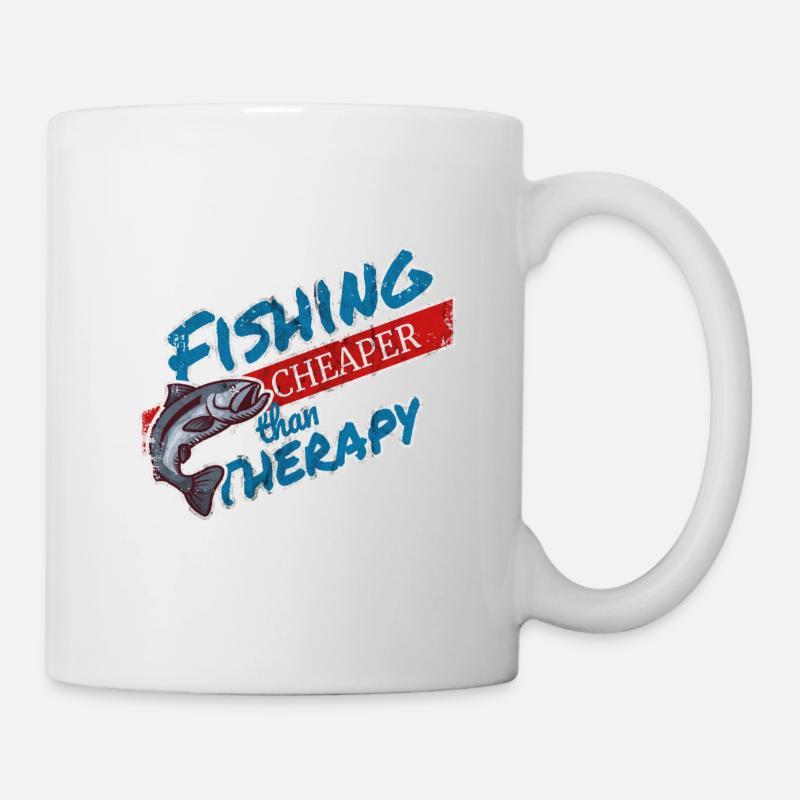 Fishing, fishing - Mug - white