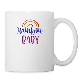 Bébé arc-en-ciel - Mug blanc - blanc - Droite