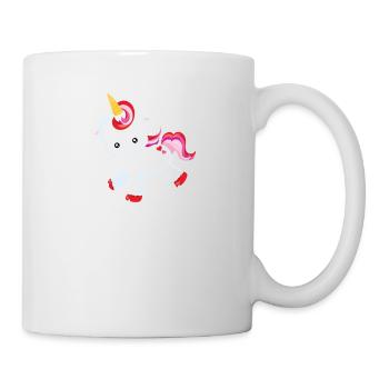 Enfants Valentine Licorne Valentine - Mug blanc - blanc - Droite