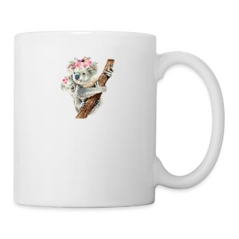 Koala Ours Maman Bébé Koala Bear - Mug blanc - blanc - Droite
