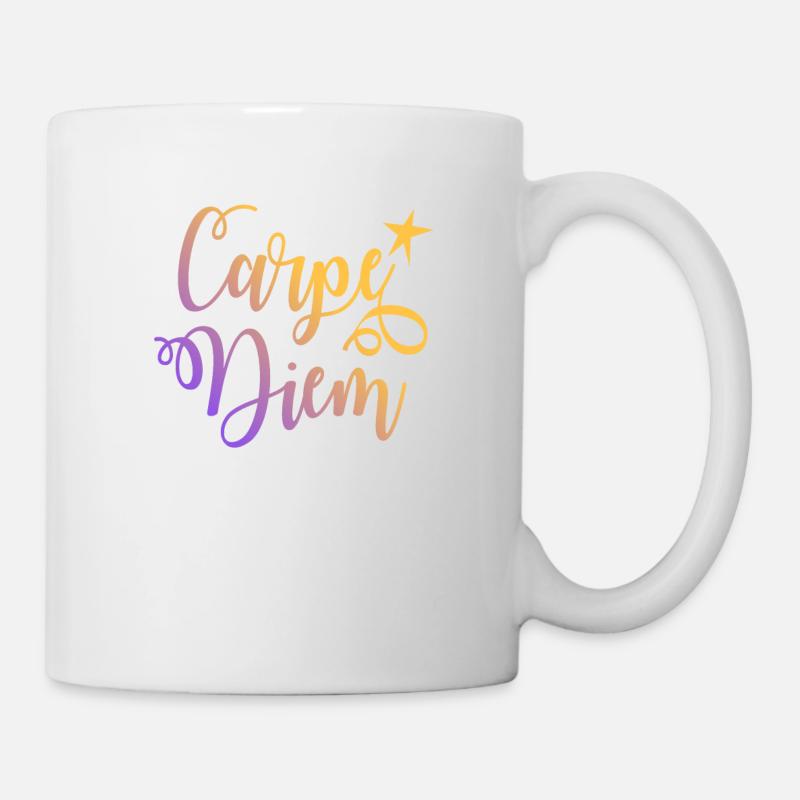 Carpe Diem - Mug - white