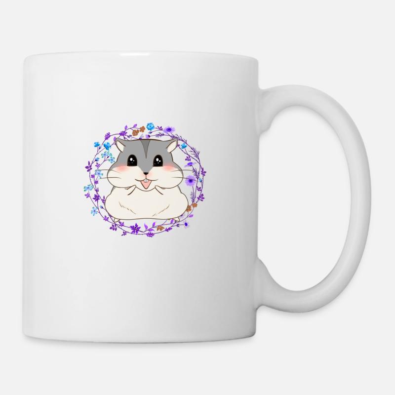 Hamster - Tasse - Weiß