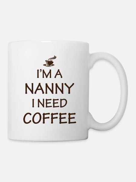 Babysitter Babysitting Nanny Nannies Kaffee-Liebhaber - Tasse - Weiß