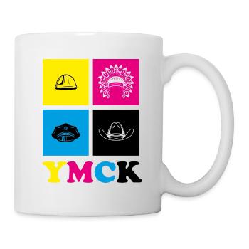 YMCK · CMYK · Graphic Designer - Mug - white - Right