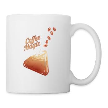 Erlenmeier Flask Coffee Beans Coffee Magic - Mug - white - Right