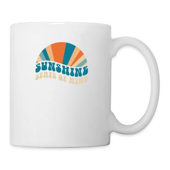 80's 90's Sunshine State of Mind Retro - Mug - white - Right