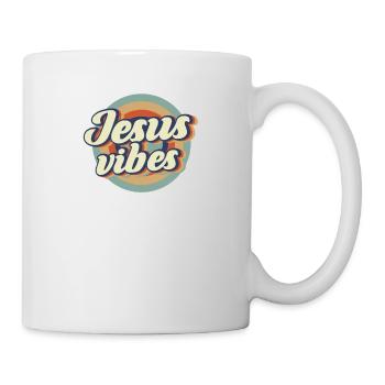 Jésus Vibes Chrétien - Mug blanc - blanc - Droite