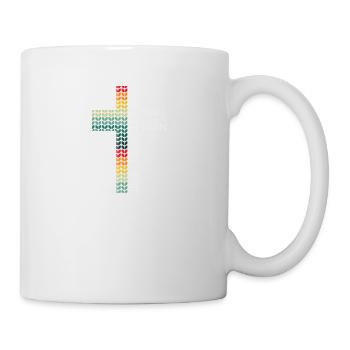 Jesus Ganze Lotta Jesus ein bisschen Garn - Tasse - Weiß - Rechts