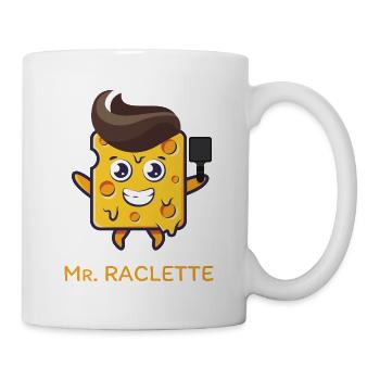 Mr Raclette - Mug blanc - blanc - Droite