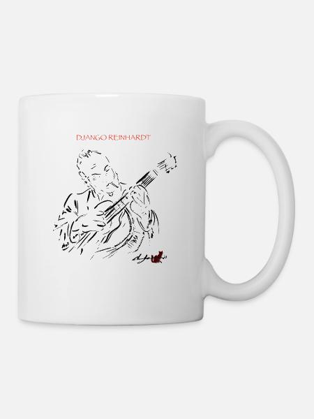 DJANGO REINHARDT - Mug - white