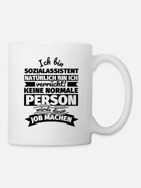 Sozialassistent Geschenke - Tasse - Weiß
