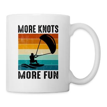 Kitesurfing Kitesurf Kiteboarding Kiteboarder - Mug - white - Right