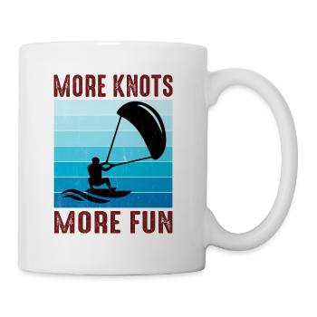 Kitesurfing Kitesurf Kiteboarding Kiteboarder - Mug - white - Right