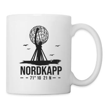 Nordkapp cap nord norvége nordkap - Mug blanc - blanc - Droite