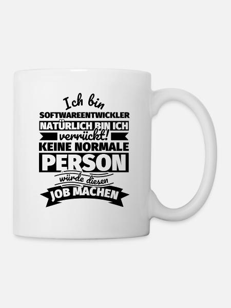 Softwareentwickler Geschenke - Tasse - Weiß