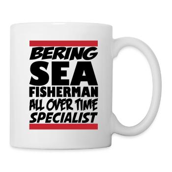 Pêcheur de mer de Béring spécialiste de tous les temps - Mug blanc - blanc - Droite