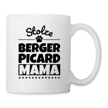 Stolze Berger Picard Mama - Tasse - Weiß - Rechts