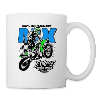 Moto Cross - Motocross - Supercross - Mug - white - Right