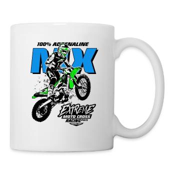 Moto Cross - Motocross - Supercross - Mug - white - Right