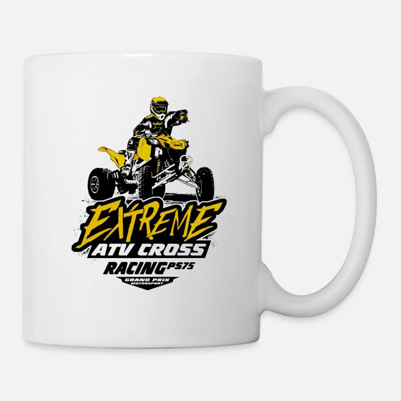 Quad Racing - ATV Racer - Tasse - Weiß