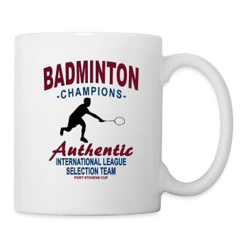 Badminton - Badminton player - Mug - white - Right