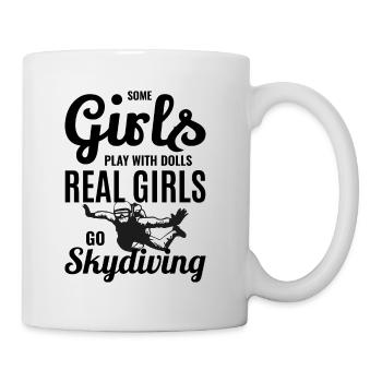 Skydiving Skydive Parachuting Skydiver - Mug - white - Right