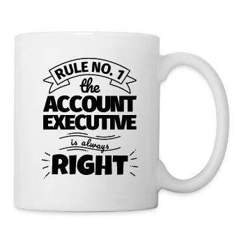 ACCOUNT EXECUTIVE Funny Gift - Mug - white - Right