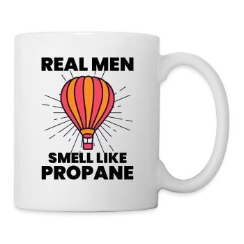Heißluftballonfahrt Hopper Ballonfahrt Ballonfahrer - Tasse - Weiß - Rechts