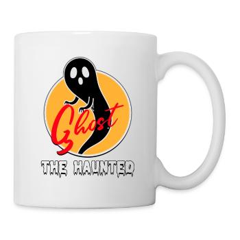 The Ghost Haunted Cool Cartoon - Tasse - Weiß - Rechts