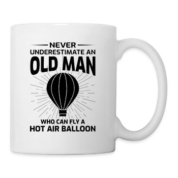 Hot Air Ballooning Hopper Balloon Ride Balloonist - Mug - white - Right