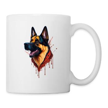 German Shepherd German Shepherd SplashArt - Mug - white - Right