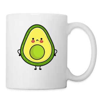 Cute and grumpy avocado - Mug - white - Right