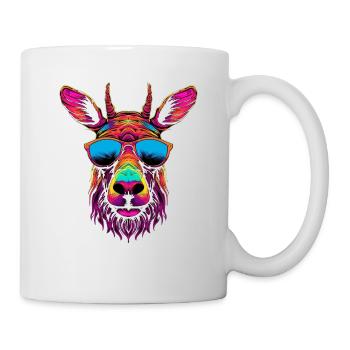 birthday present alces animal rights funny sayings - Tasse - Weiß - Rechts