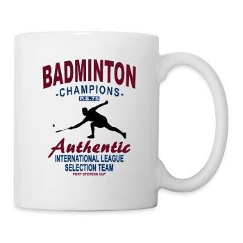 Badminton - Badminton player - Mug - white - Right