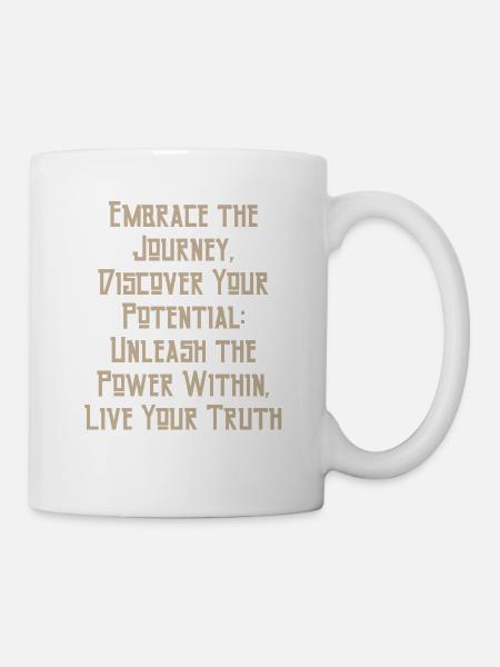 Text Design - Mug - white