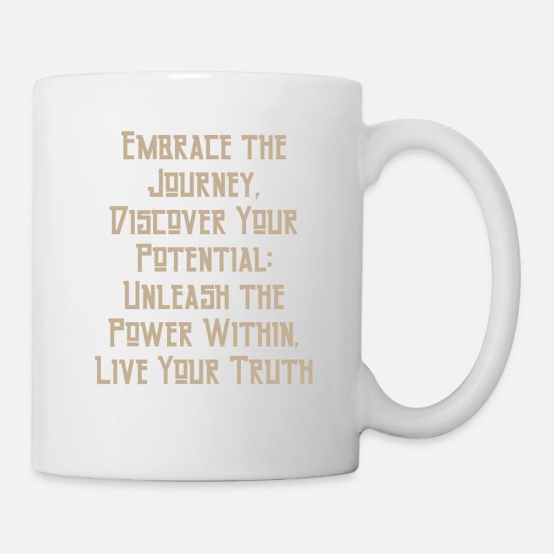 Text Design - Mug - white