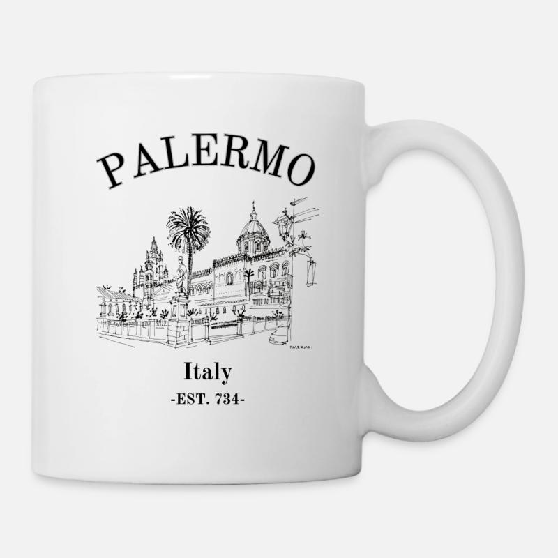 Palerme - Mug blanc - blanc