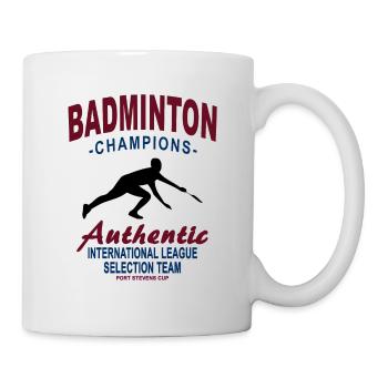 Badminton - Badminton players - Mug - white - Right