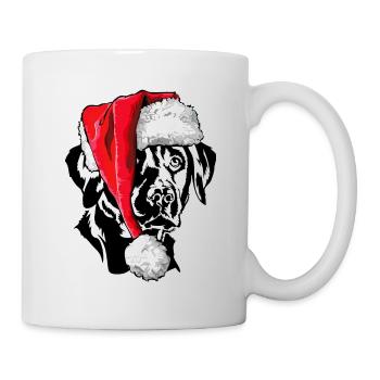 Père Noël Labrador Retriever chien de Noël Wilsigns - Mug blanc - blanc - Droite